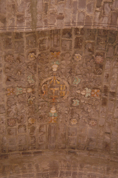 02P - Voute de l'&eacute;glise Santa Cruz