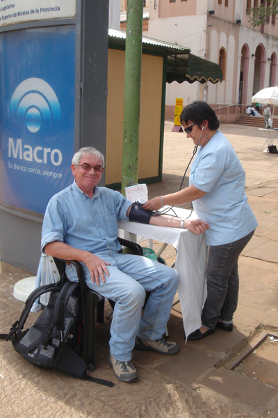 11 - Prise de TA à Posada