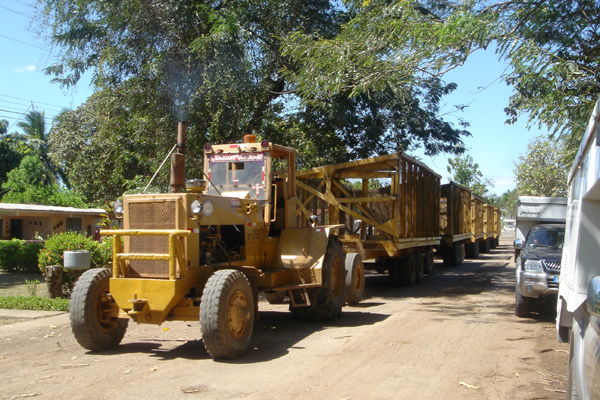 15PA - train de remorques pour canne a sucre