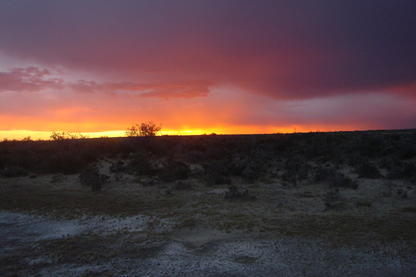 30 - coucher de soleil 8eme nuit