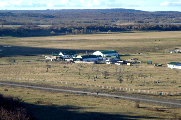 35 - Vue de la colline au dessus de notre campement