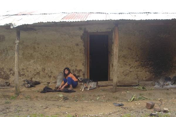 9991P - Ferme au d&eacute;tour de la route