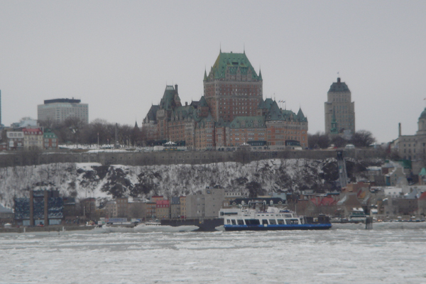 Le château vu du St Laurent