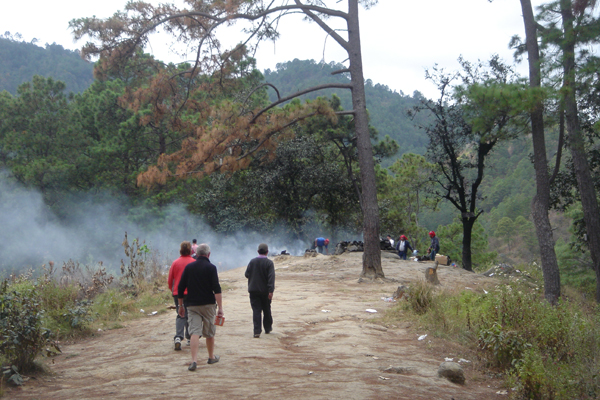 G25 - Mont&eacute;e au lieu c&eacute;r&eacute;moniel des chamanes