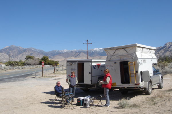 USA24 - Piquenique sur bord de la route