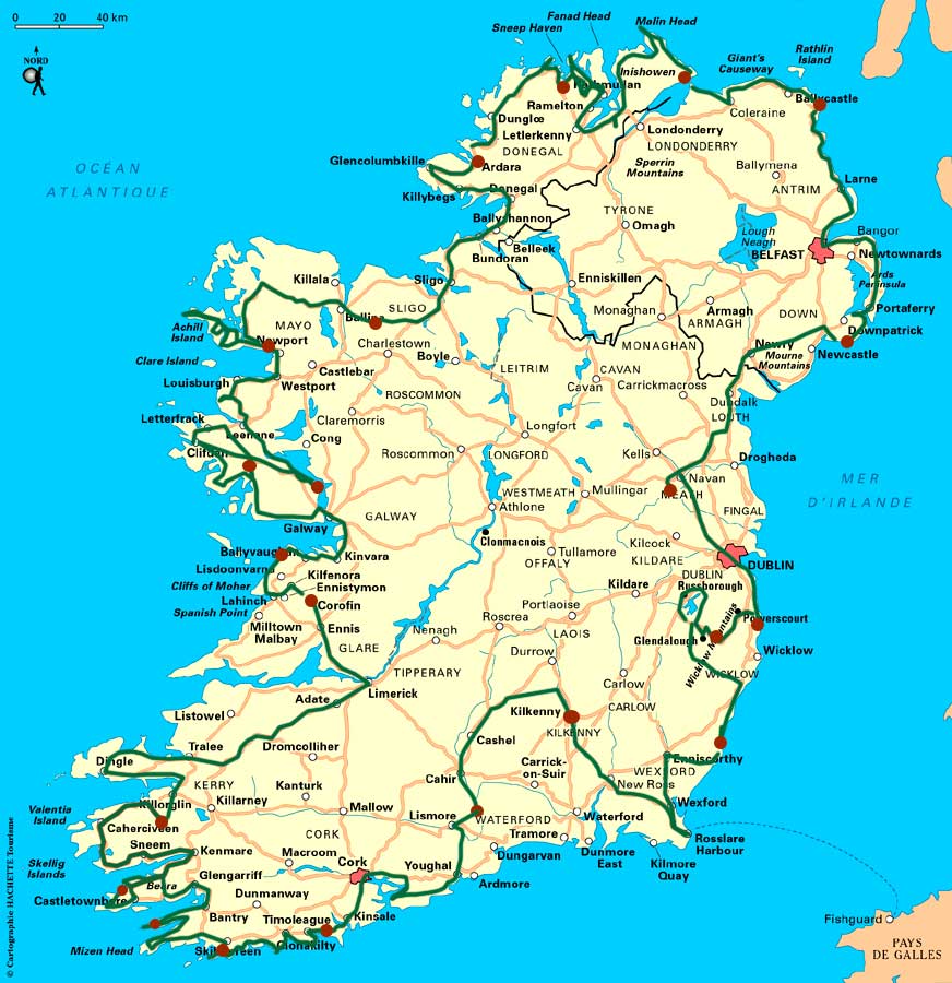 Les catholiques d'Irlande organisent plus de 500 rassemblements du Rosaire dans tout le pays pour le jour de Fatima Carte-irlande3